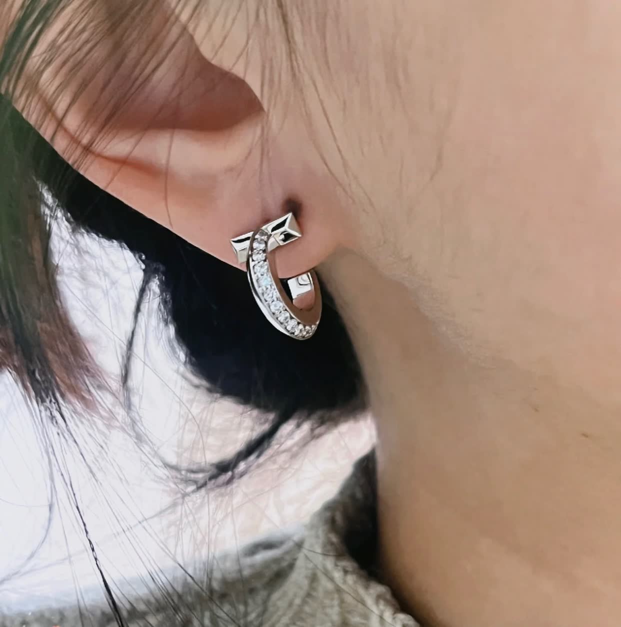 Tiffany & Co. Earrings, Bar Design